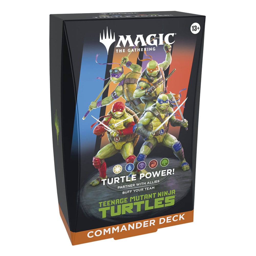 Magic the Gathering Teenage Mutant Ninja Turtles présentoir decks Commander (4) *ANGLAIS*