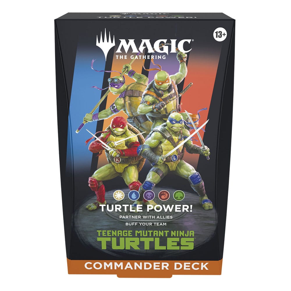 Magic the Gathering Teenage Mutant Ninja Turtles présentoir decks Commander (4) *ANGLAIS*