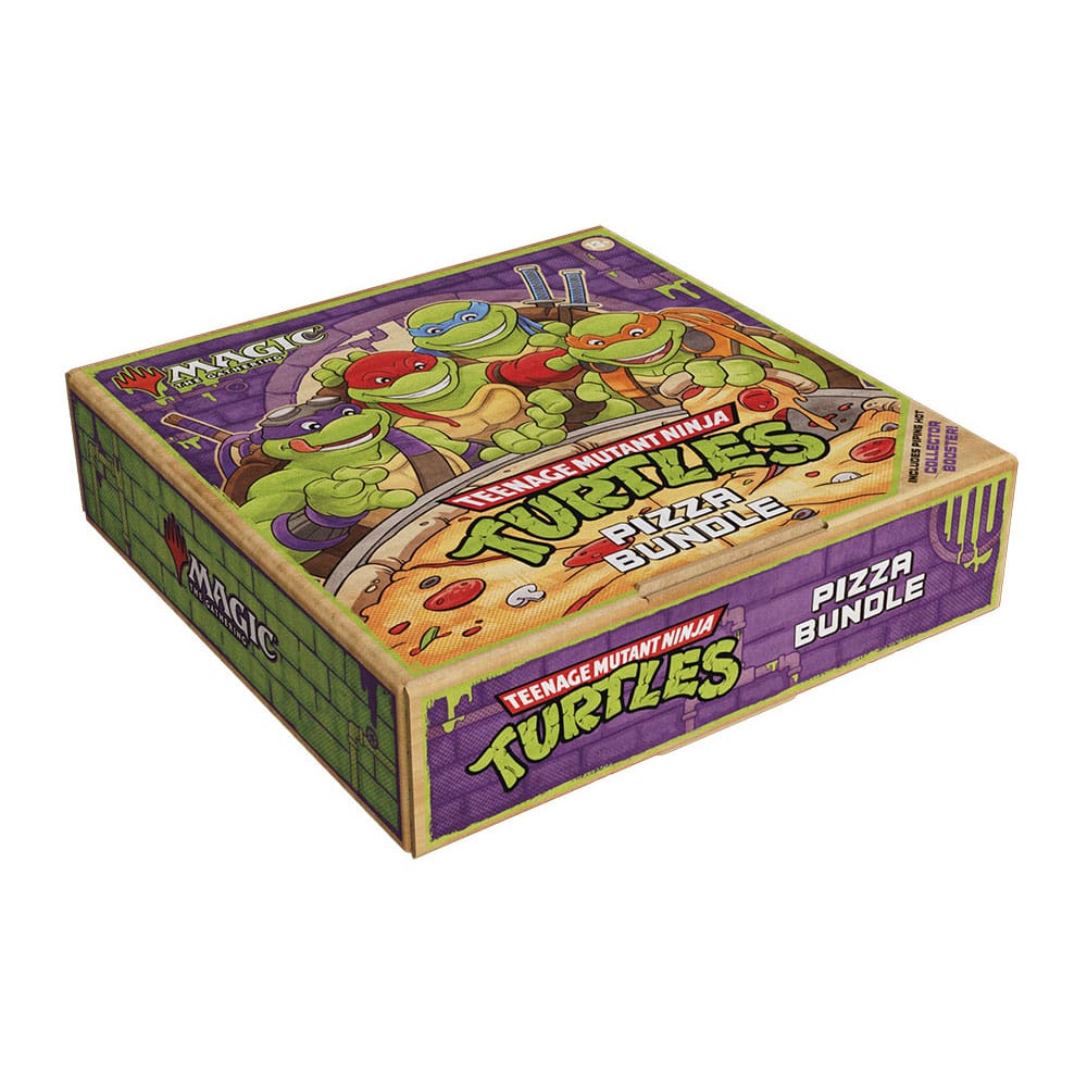 Magic the Gathering Teenage Mutant Ninja Turtles Pizza Bundle *ANGLAIS*