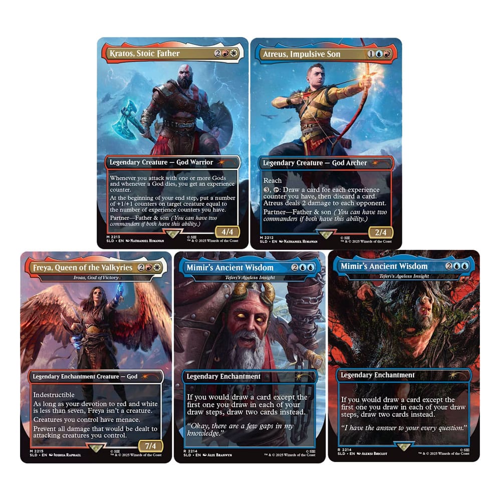 Magic the Gathering Secret Lair x PlayStation: God of War: Norse *ANGLAIS*