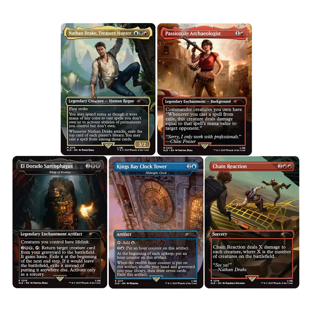 Magic the Gathering Secret Lair x PlayStation: Uncharted *ANGLAIS*