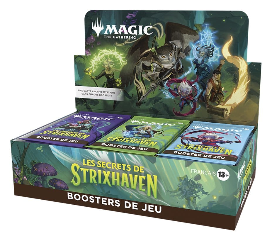 Magic: The Gathering - Boîte de Boosters de jeu Les secrets de Strixhaven (30 Boosters)