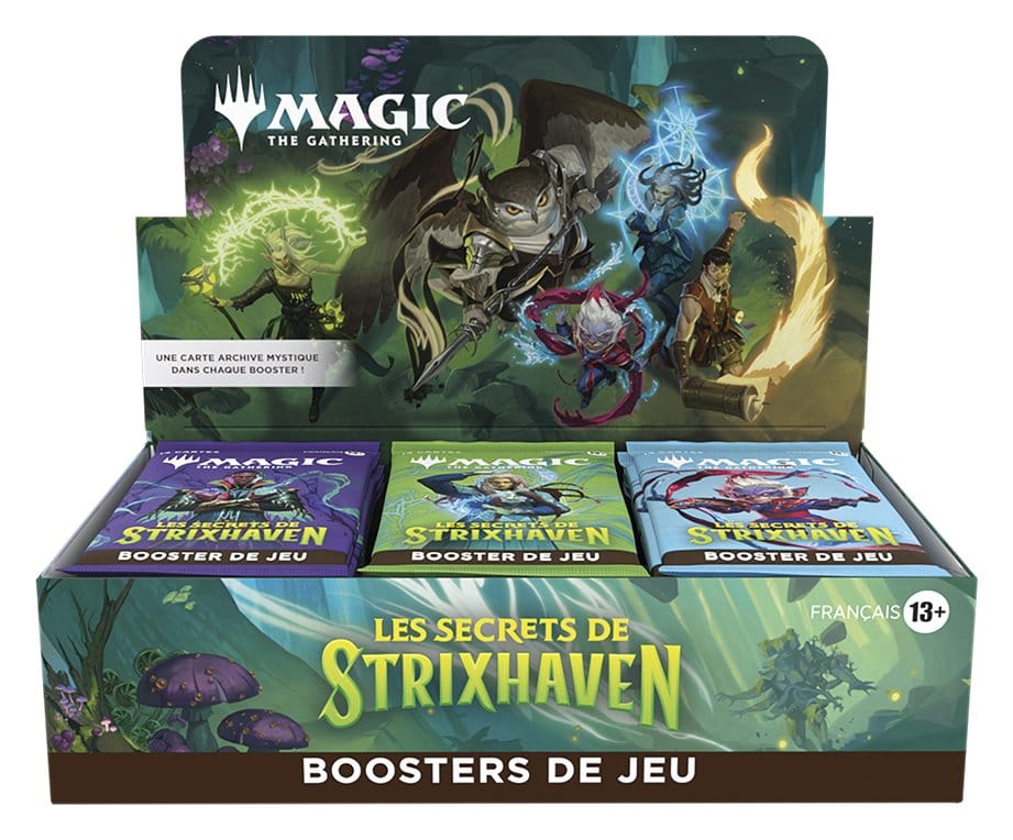 Magic: The Gathering - Boîte de Boosters de jeu Les secrets de Strixhaven (30 Boosters)