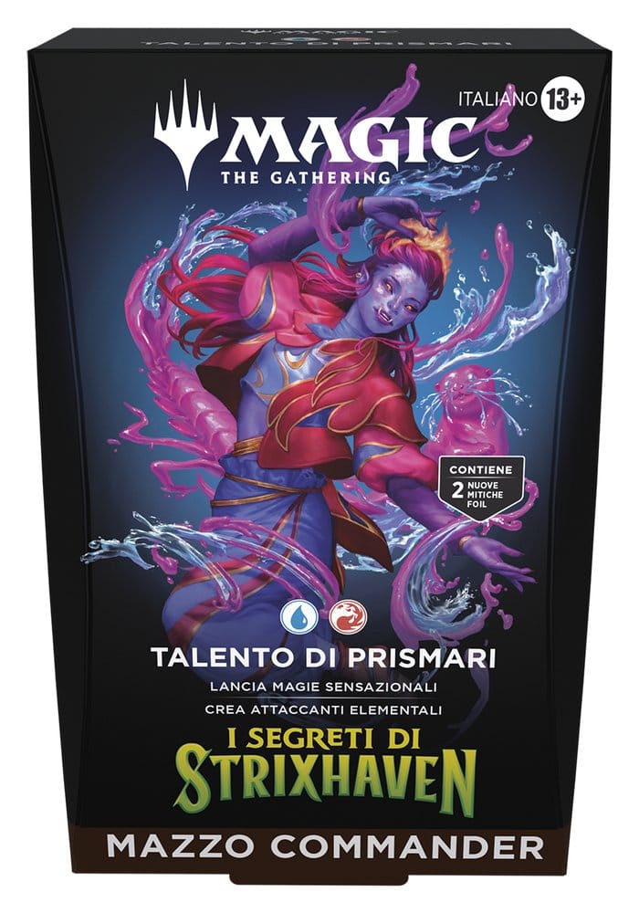 Magic the Gathering I Segreti di Strixhaven decks Commander (5) *ITALIEN*