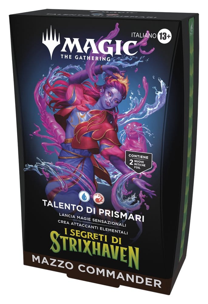 Magic the Gathering I Segreti di Strixhaven decks Commander (5) *ITALIEN*