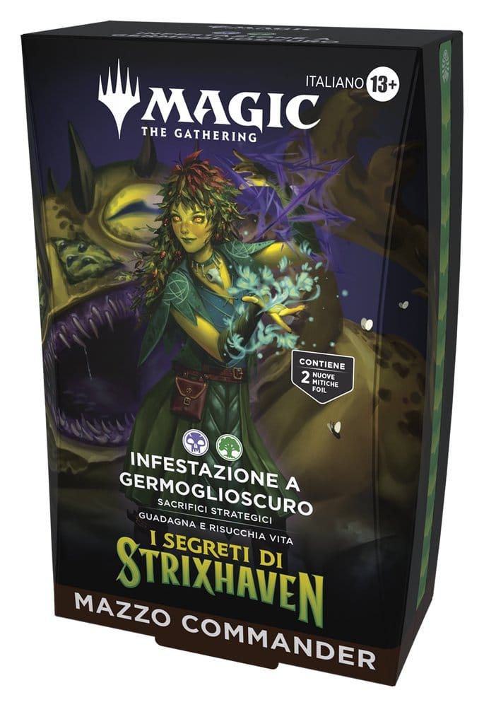 Magic the Gathering I Segreti di Strixhaven decks Commander (5) *ITALIEN*