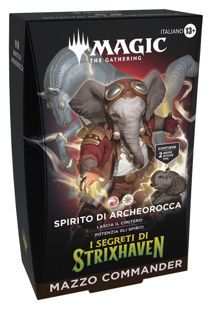 Magic the Gathering I Segreti di Strixhaven decks Commander (5) *ITALIEN*