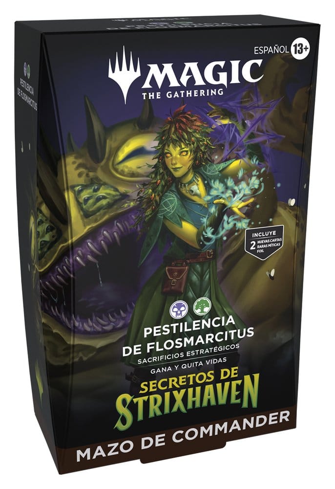 Magic the Gathering Secretos de Strixhaven decks Commander (5) *ESPAGNOL*