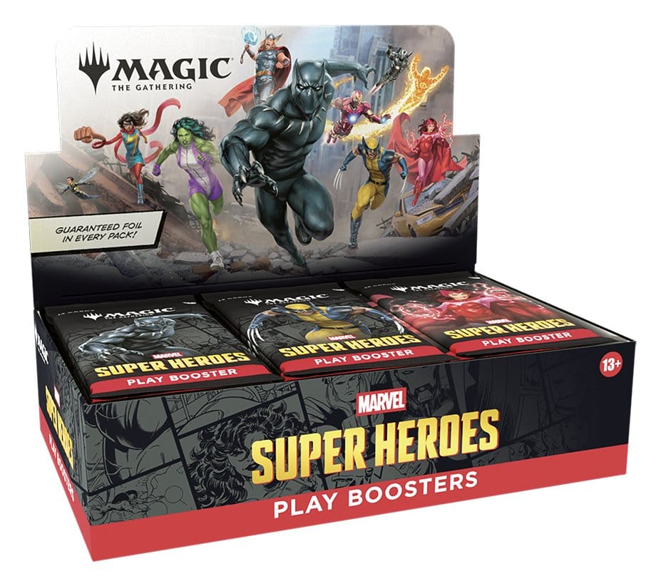Magic the Gathering Marvel Super Heroes présentoir boosters de jeu (30) *ANGLAIS*