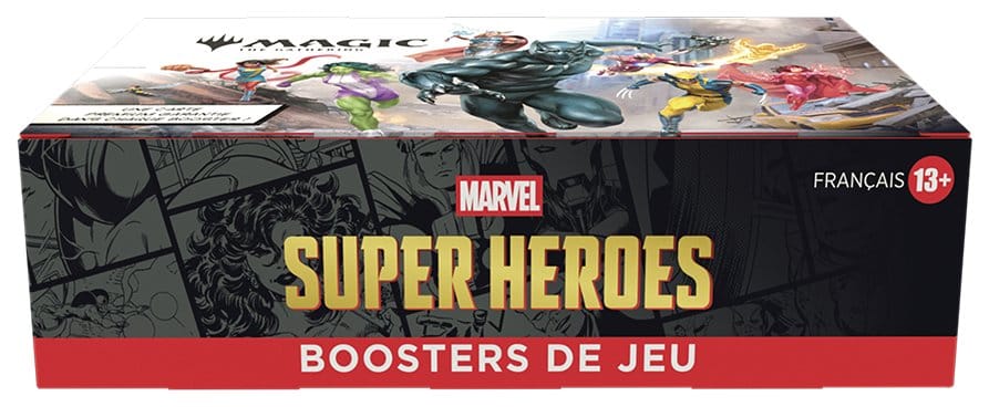 Magic the Gathering Marvel Super Heroes présentoir boosters de jeu (30) *FRANCAIS*