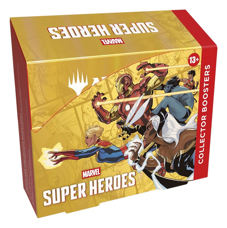 Magic the Gathering Marvel Super Heroes présentoir boosters collectors (12) *ANGLAIS*