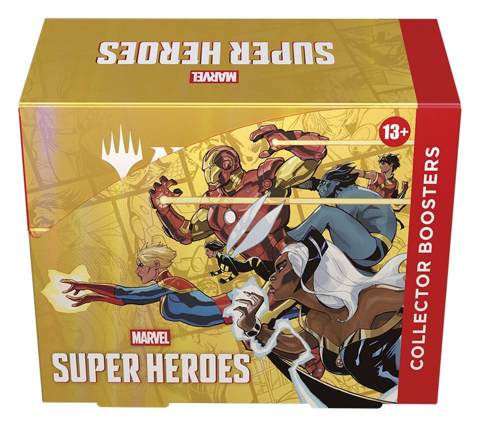 Magic the Gathering Marvel Super Heroes présentoir boosters collectors (12) *ANGLAIS*