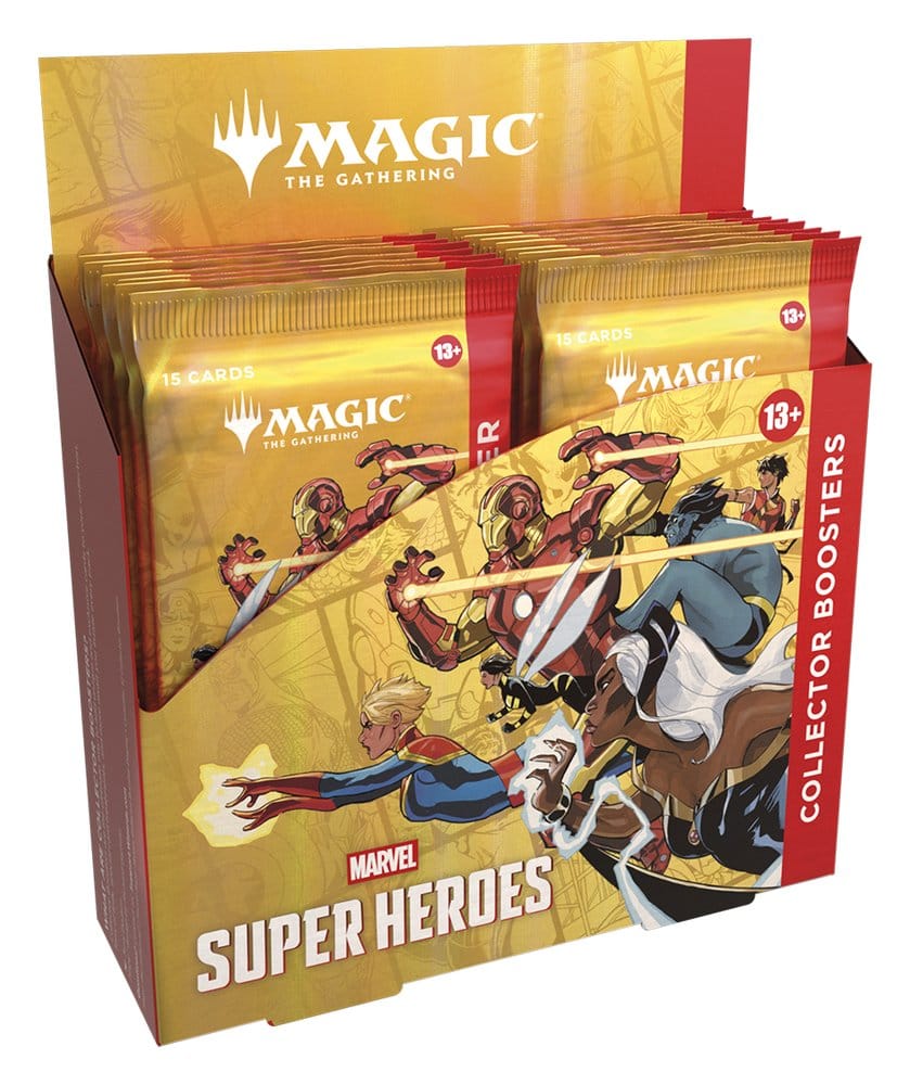 Magic the Gathering Marvel Super Heroes présentoir boosters collectors (12) *ANGLAIS*