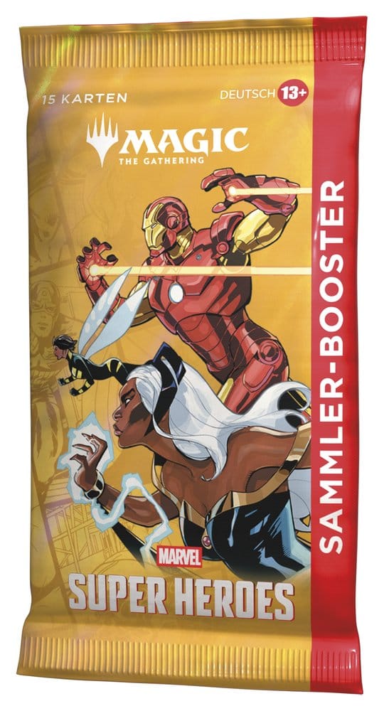 Magic the Gathering Marvel Super Heroes présentoir boosters collectors (12) *ALLEMAND*