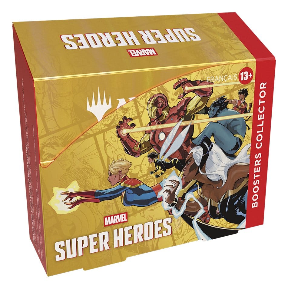 Magic the Gathering Marvel Super Heroes présentoir boosters collectors (12) *FRANCAIS*