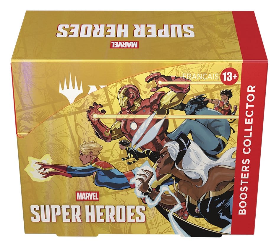 Magic the Gathering Marvel Super Heroes présentoir boosters collectors (12) *FRANCAIS*