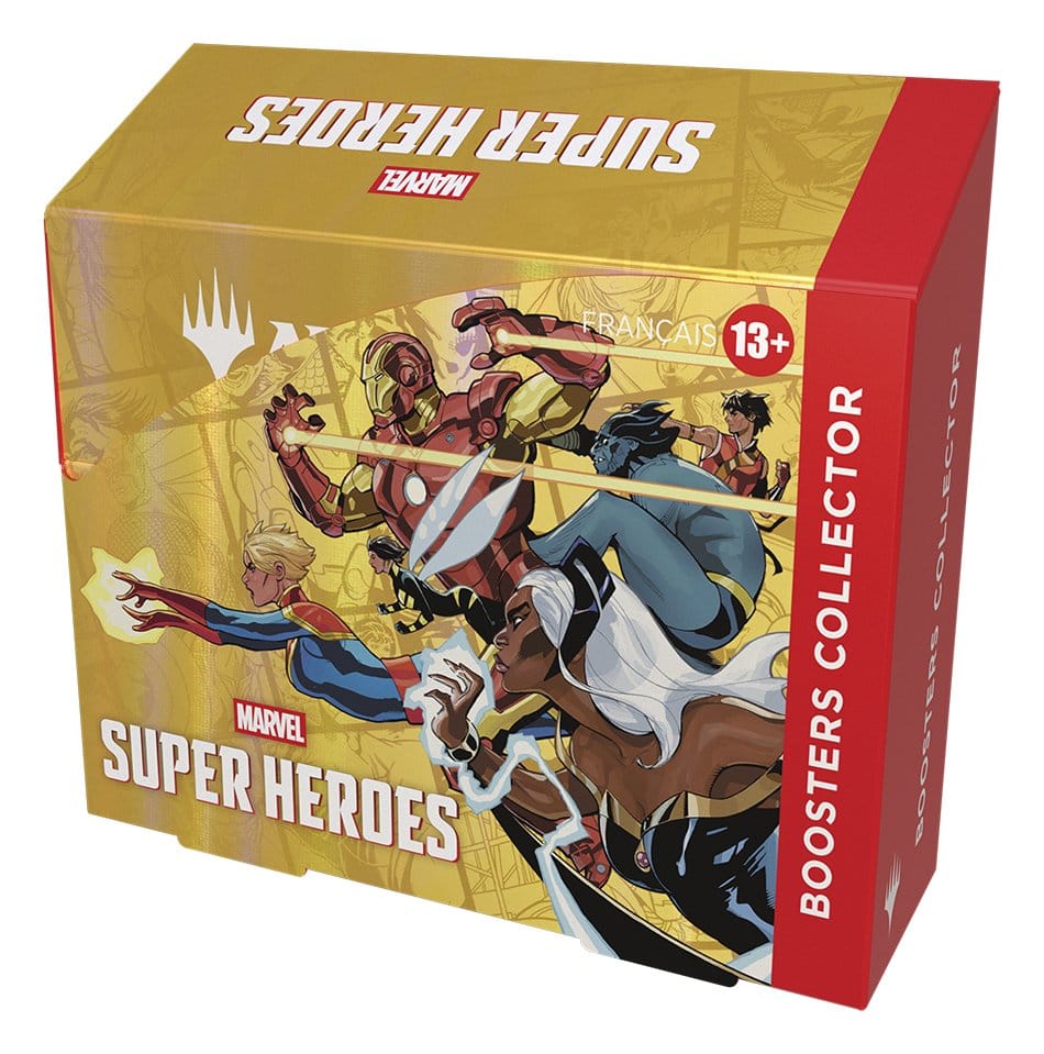 Magic the Gathering Marvel Super Heroes présentoir boosters collectors (12) *FRANCAIS*