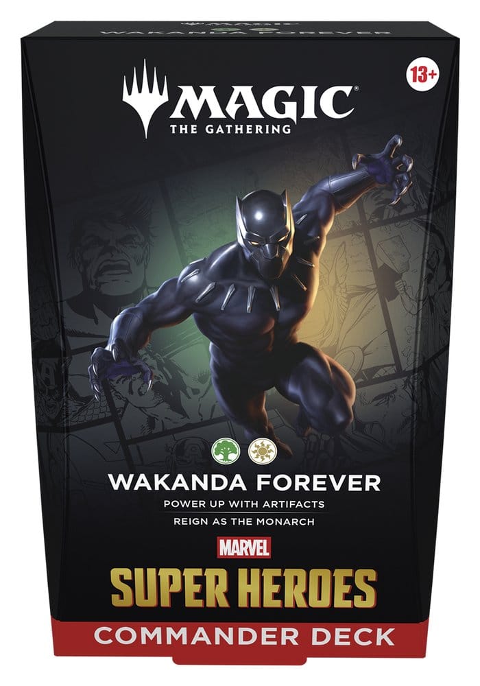 Magic the Gathering Marvel Super Heroes Commander Decks Carton (4) *ANGLAIS*