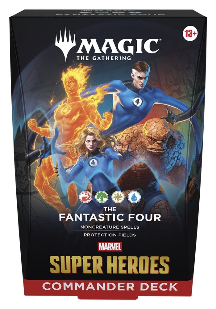 Magic the Gathering Marvel Super Heroes Commander Decks Carton (4) *ANGLAIS*