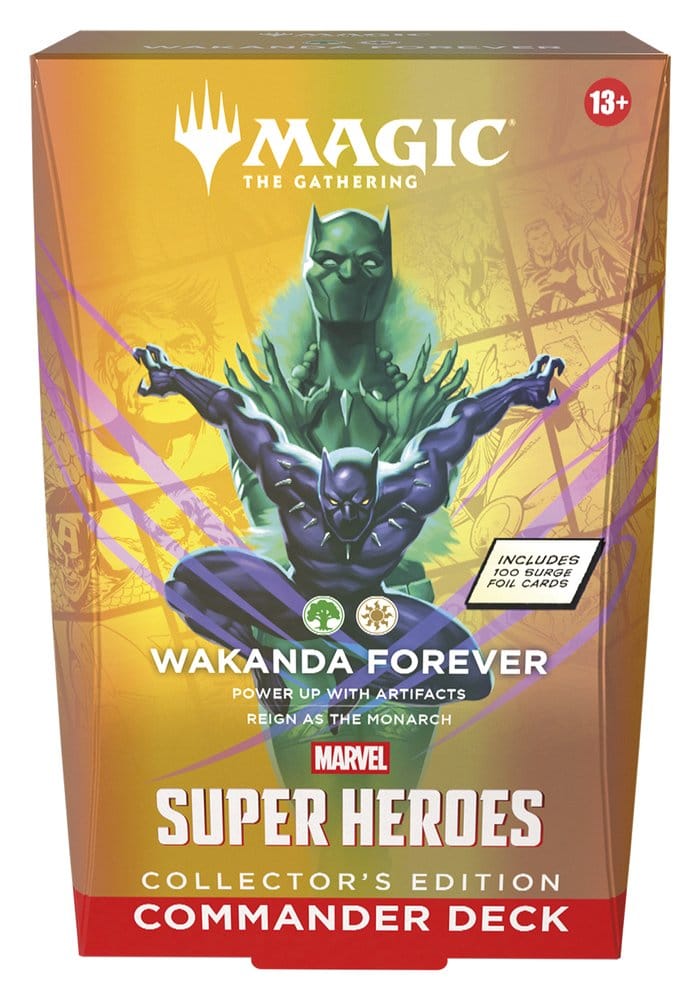 Magic the Gathering Marvel Super Heroes Collector's Edition Commander Decks Carton (4) *ANGLAIS*