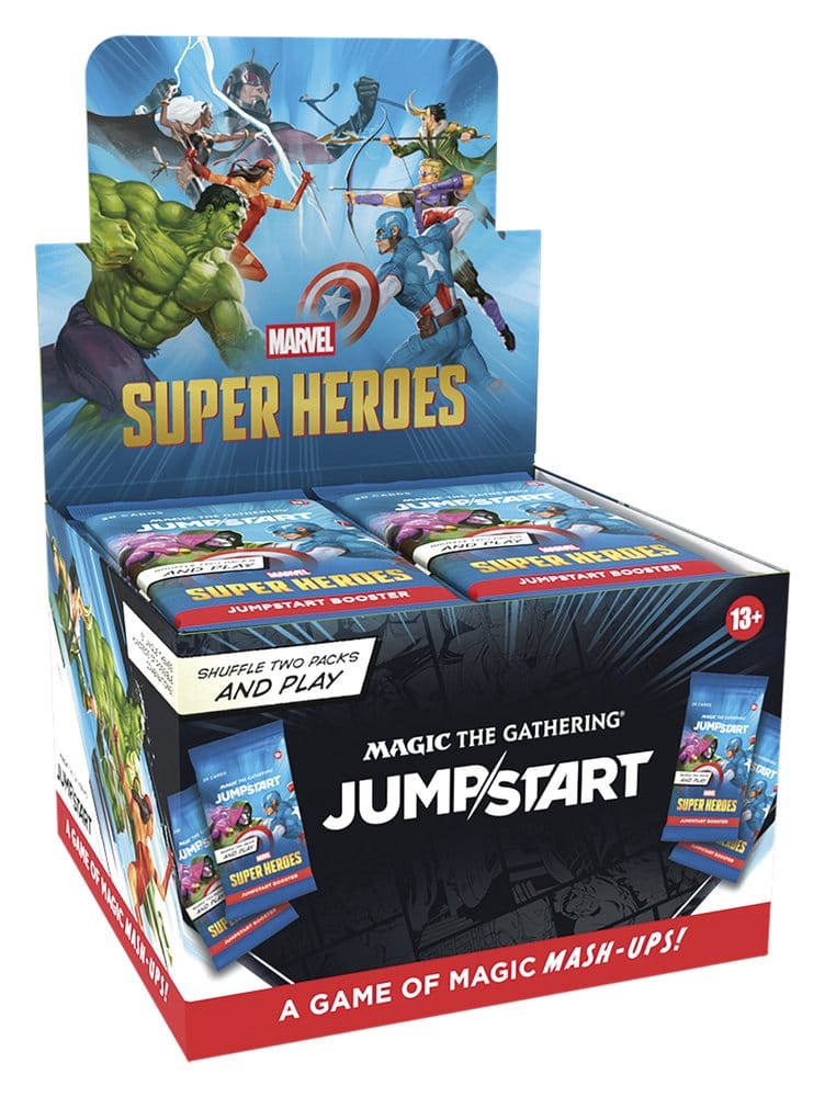 Magic the Gathering Marvel Super Heroes présentoir boosters Jumpstart (24) *ANGLAIS*