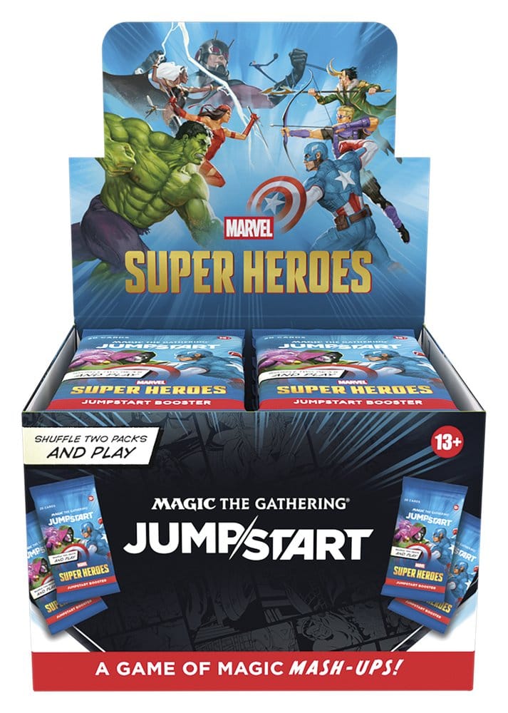 Magic the Gathering Marvel Super Heroes présentoir boosters Jumpstart (24) *ANGLAIS*