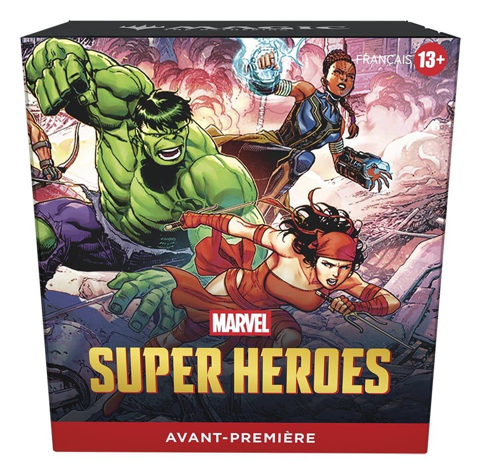 Magic the Gathering Marvel Super Heroes packs d'avant-première (15) *FRANCAIS*