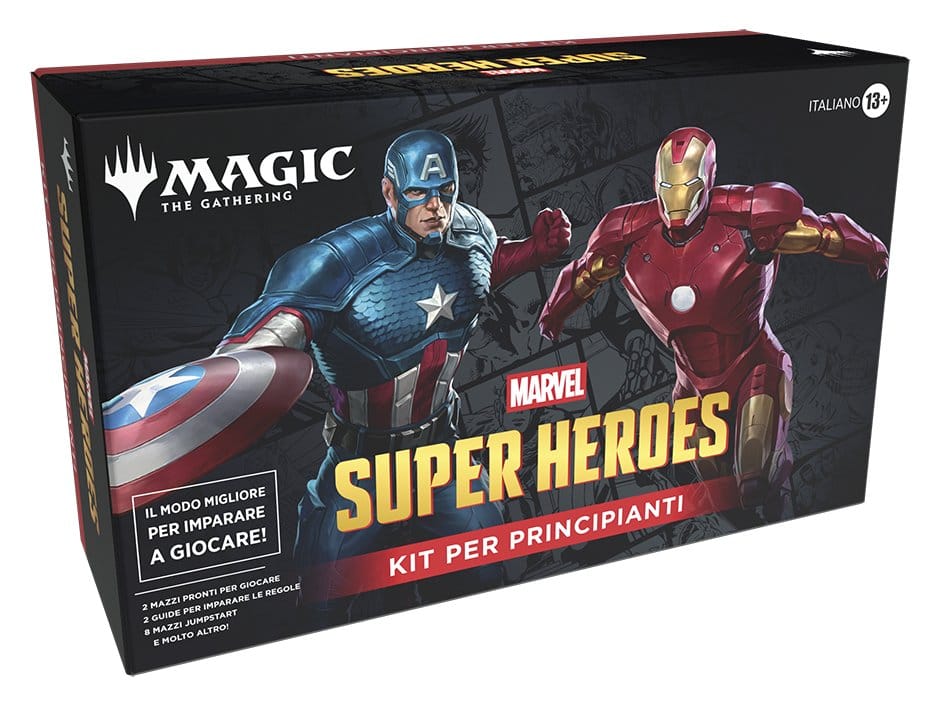 Magic the Gathering Marvel Super Heroes boîtes d'apprentissage (3) *ITALIEN*