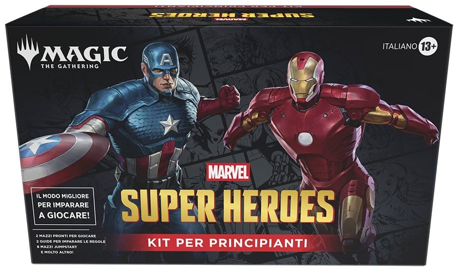 Magic the Gathering Marvel Super Heroes boîtes d'apprentissage (3) *ITALIEN*