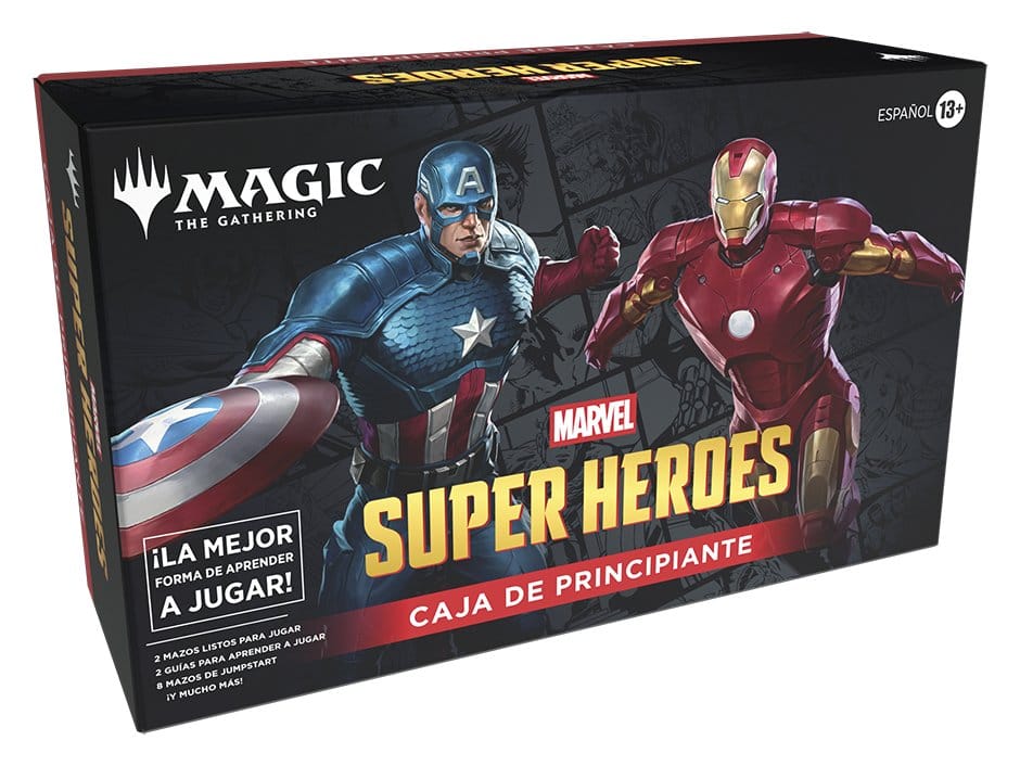 Magic the Gathering Marvel Super Heroes boîtes d'apprentissage (3) *ESPAGNOL*