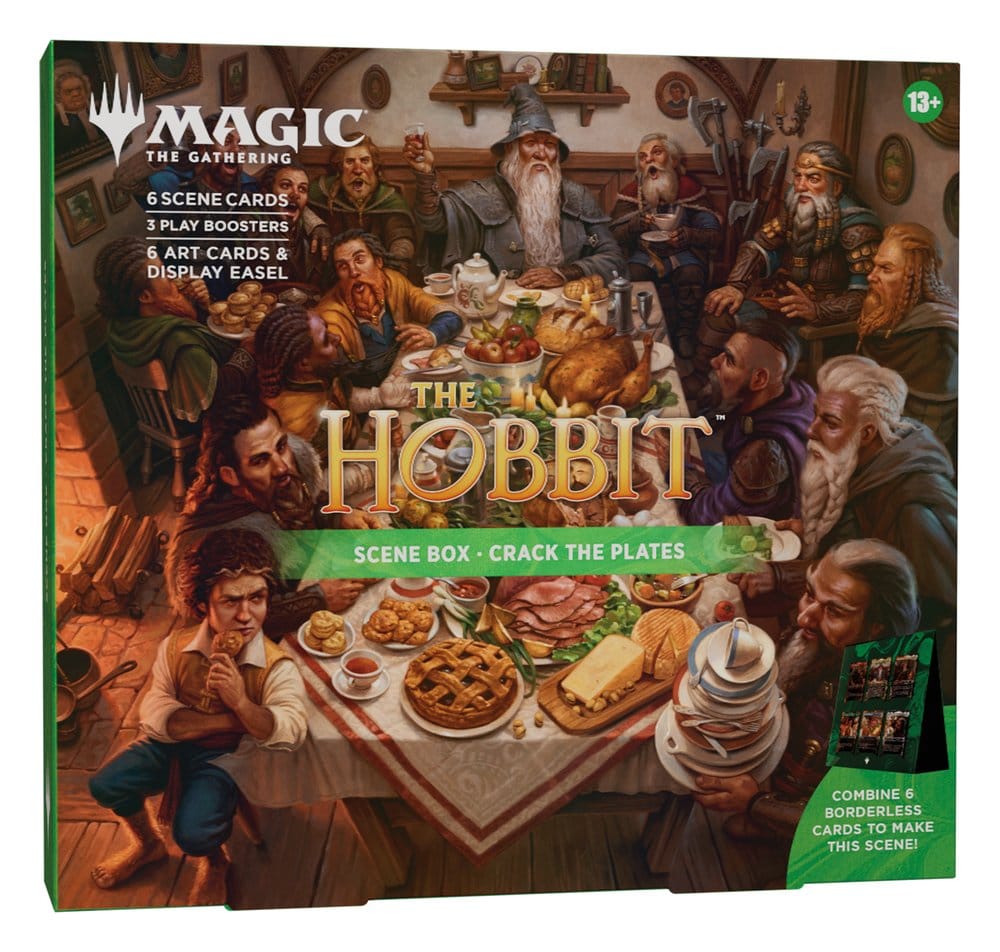 Magic the Gathering The Hobbit présentoir boîtes scéniques (4) *ANGLAIS*