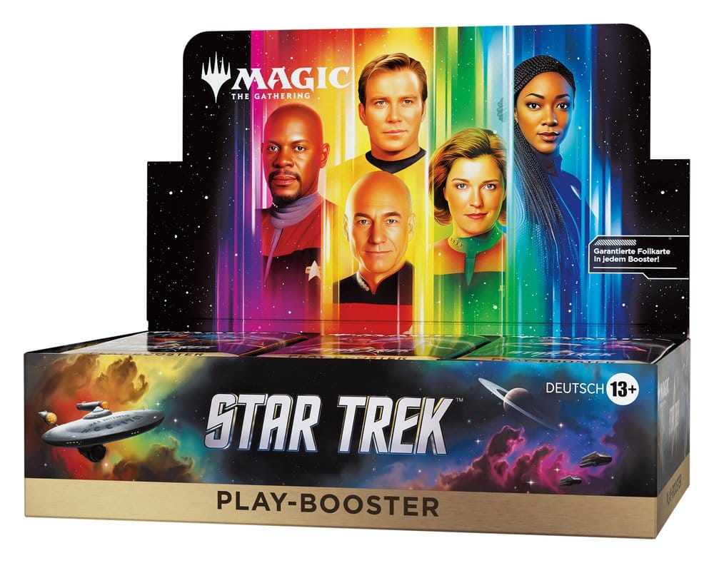 Magic the Gathering Star Trek présentoir boosters de jeu (30) *ALLEMAND*