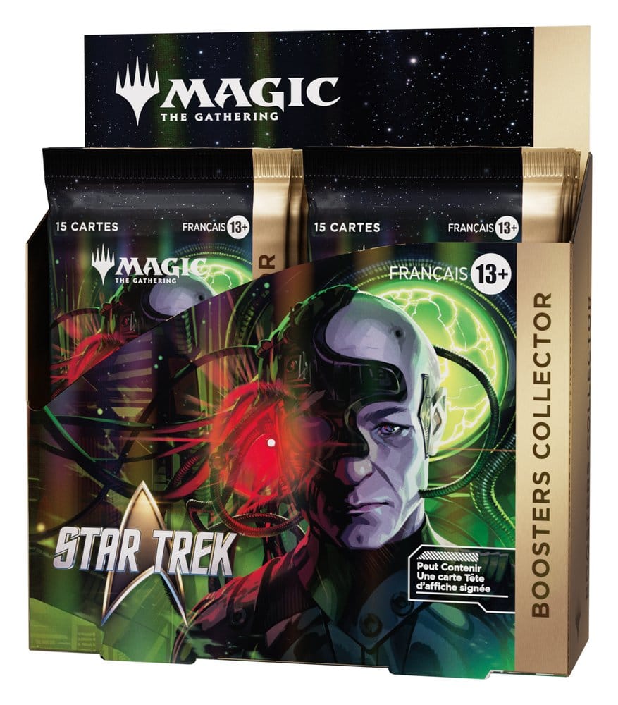 Magic the Gathering Star Trek présentoir boosters collectors (12) *FRANCAIS*