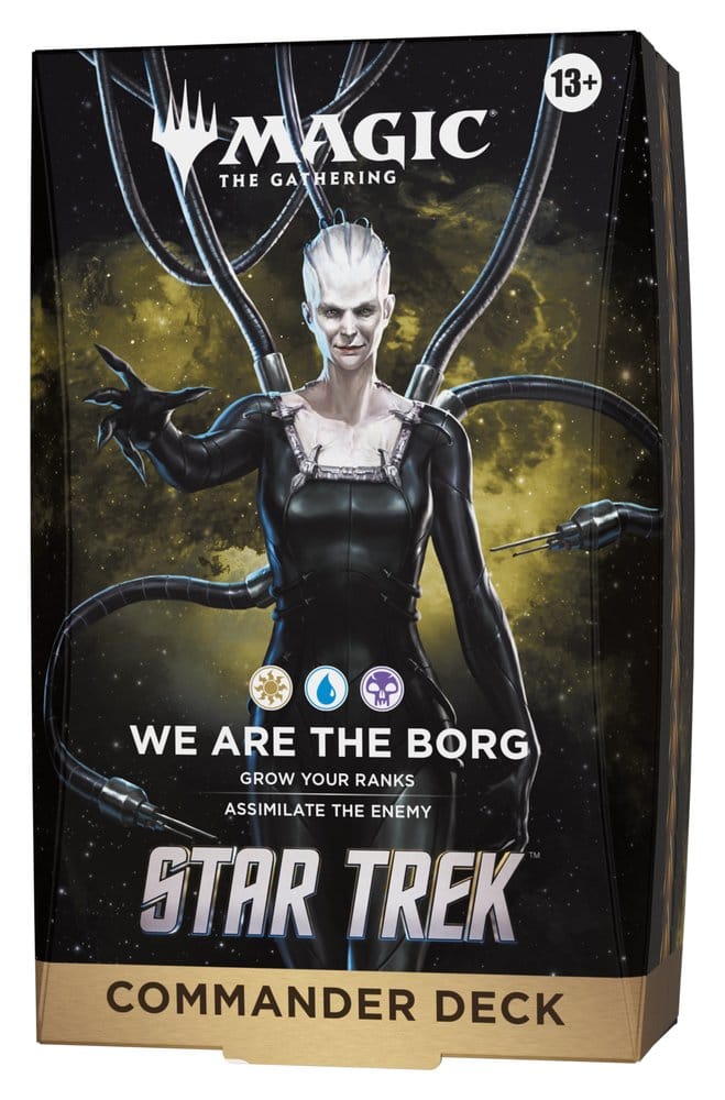 Magic the Gathering Star Trek decks Commander (4) *ANGLAIS*