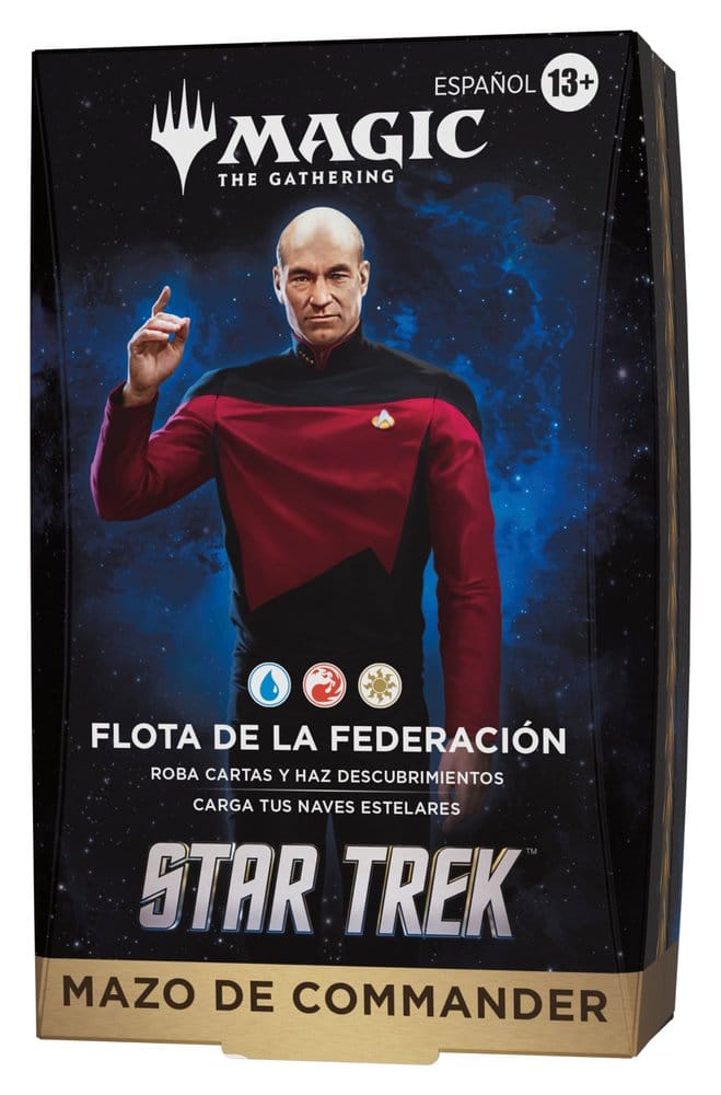 Magic the Gathering Star Trek decks Commander (4) *ESPAGNOL*