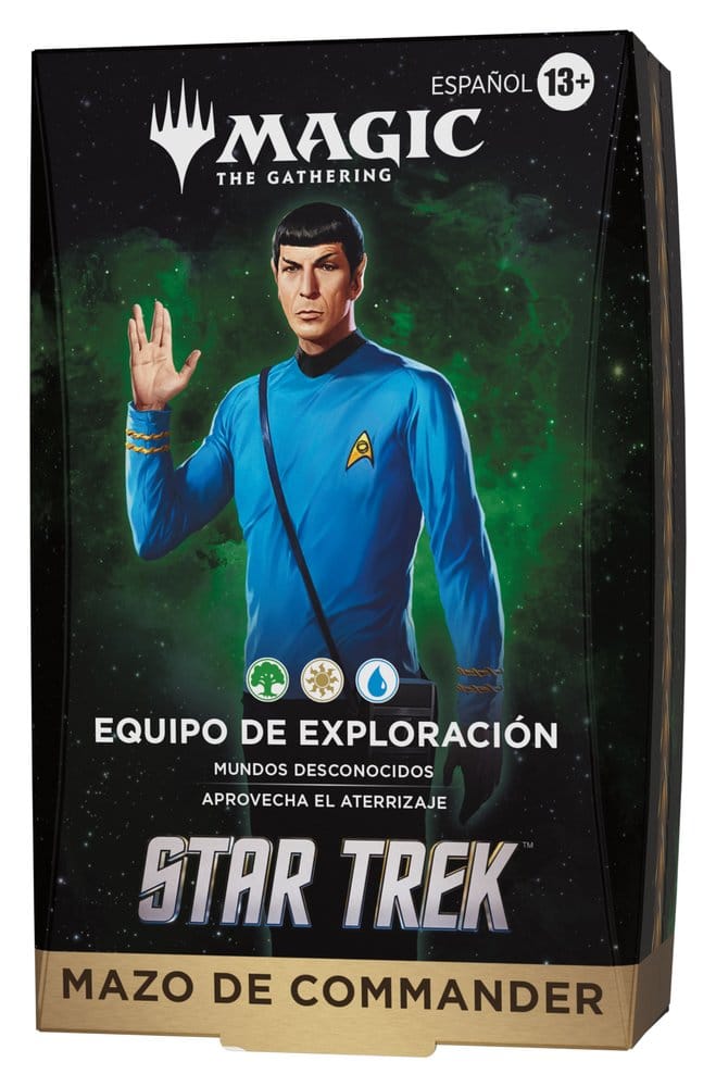 Magic the Gathering Star Trek decks Commander (4) *ESPAGNOL*