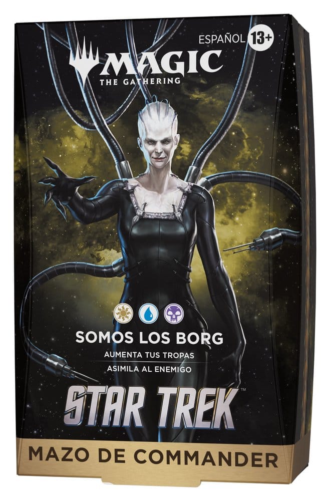 Magic the Gathering Star Trek decks Commander (4) *ESPAGNOL*