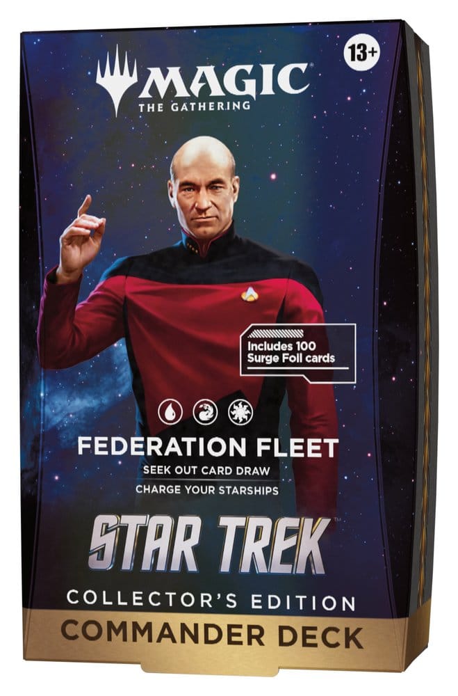Magic the Gathering Star Trek decks Commander édition collector (4) *ANGLAIS*