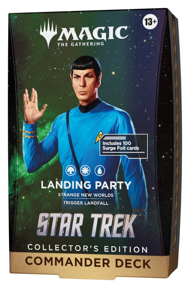Magic the Gathering Star Trek decks Commander édition collector (4) *ANGLAIS*