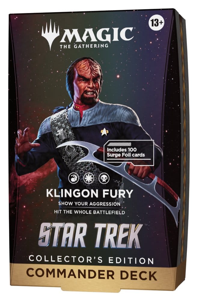 Magic the Gathering Star Trek decks Commander édition collector (4) *ANGLAIS*