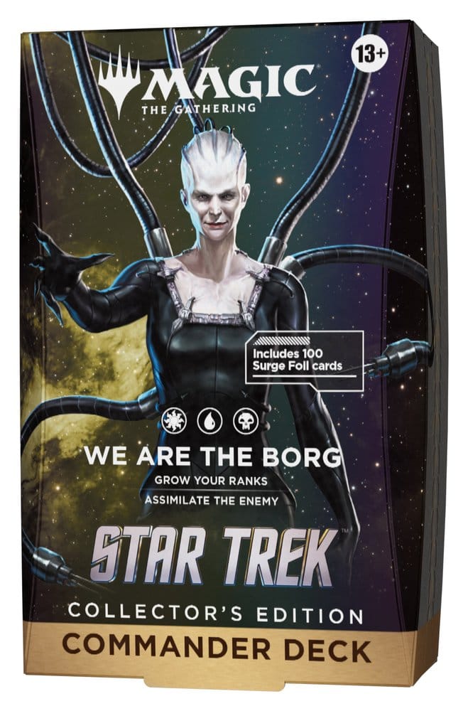 Magic the Gathering Star Trek decks Commander édition collector (4) *ANGLAIS*