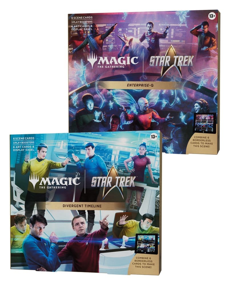 Magic the Gathering Star Trek présentoir boîtes scéniques (4) *ANGLAIS*