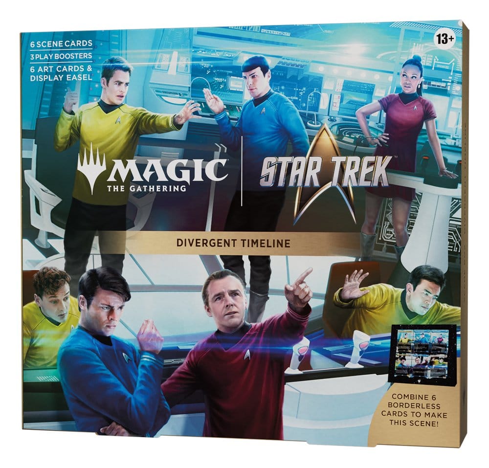 Magic the Gathering Star Trek présentoir boîtes scéniques (4) *ANGLAIS*