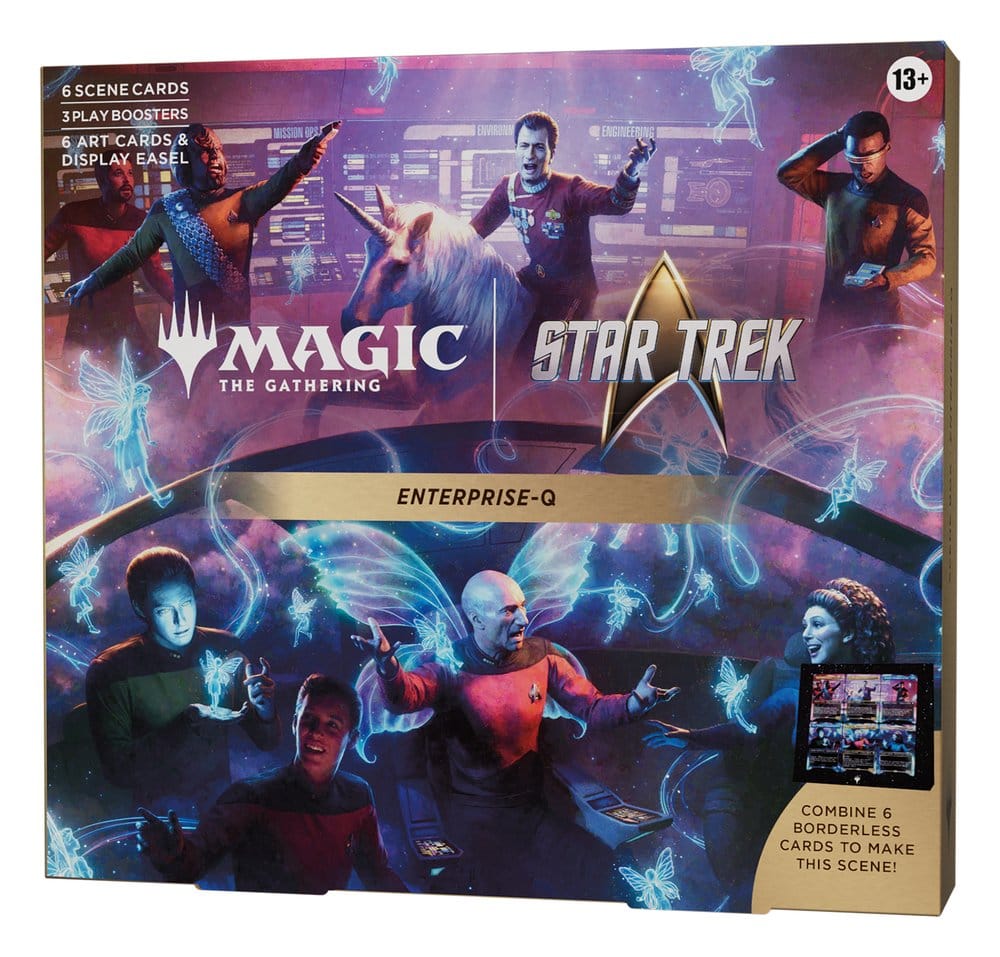 Magic the Gathering Star Trek présentoir boîtes scéniques (4) *ANGLAIS*