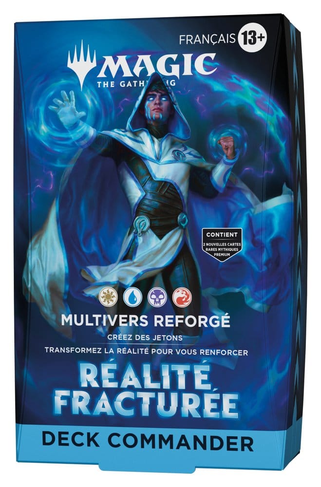 Magic the Gathering Réalité fracturée Deck Commander Multiverse Reforged Assortment (4) *FRANCAIS*