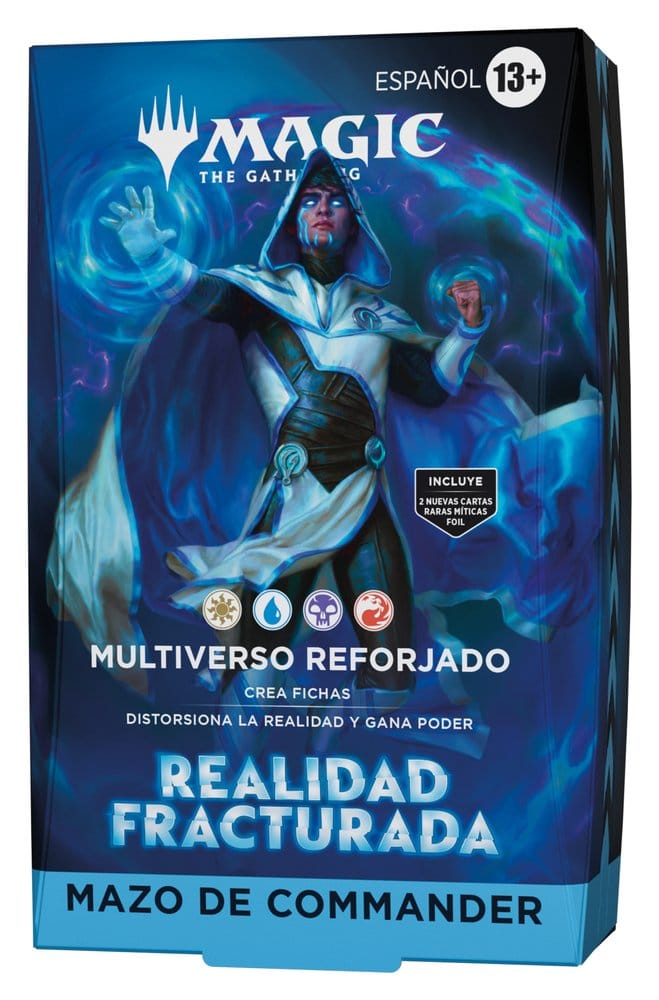 Magic the Gathering Realidad fracturada Deck Commander Multiverse Reforged Assortment (4) *ESPAGNOL*
