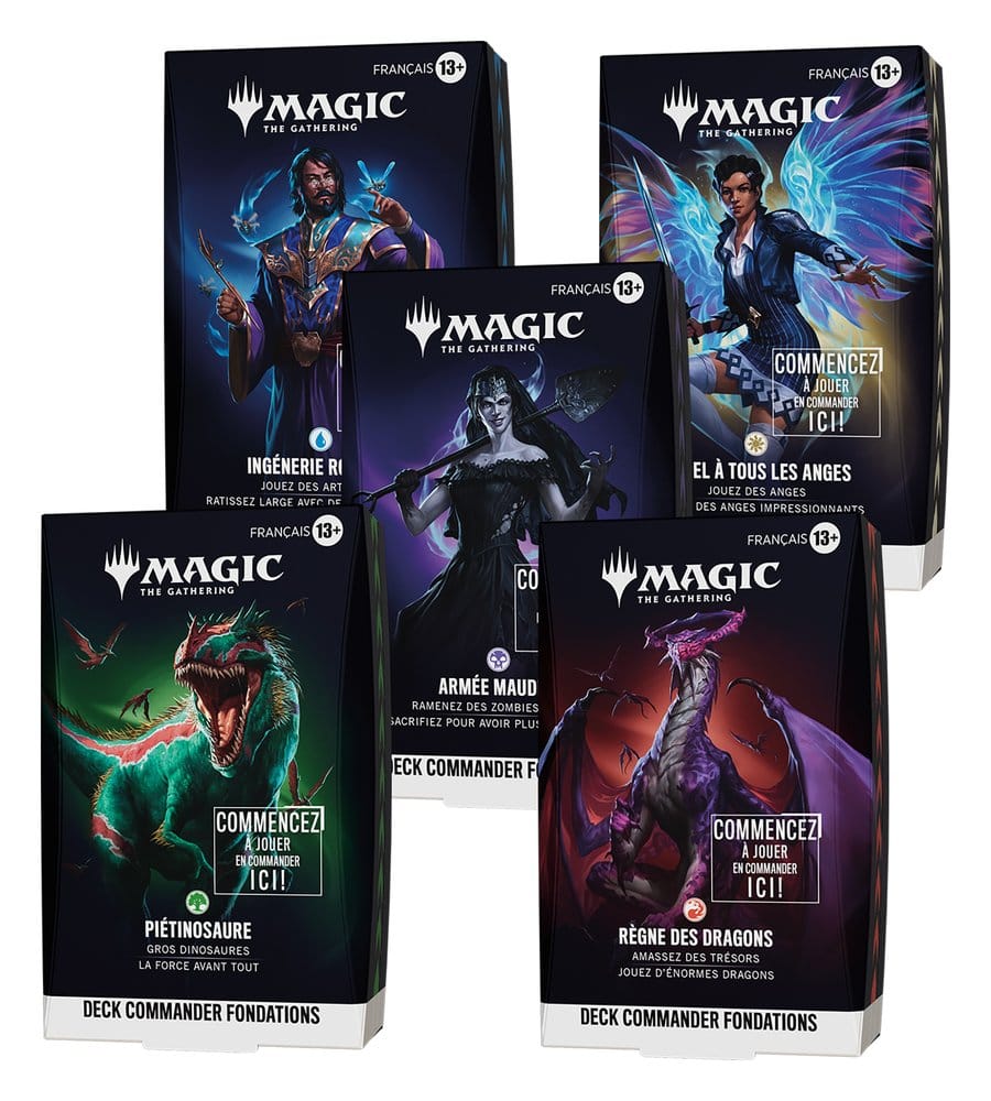 Magic the Gathering Decks Commander Fondations (5) *FRANÇAIS*