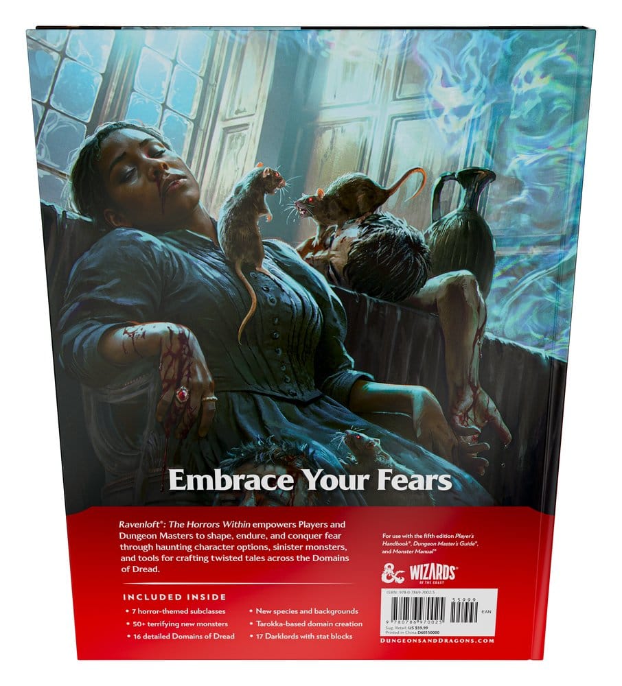 Dungeons & Dragons RPG Ravenloft: The Horrors Within livre *ANGLAIS*