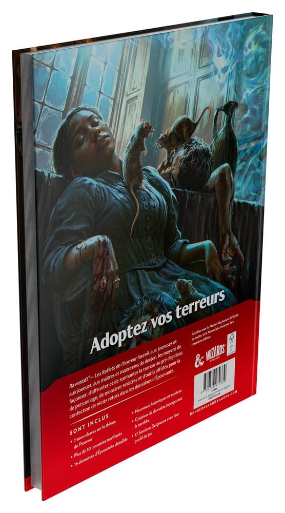 Dungeons & Dragons RPG Ravenloft: Les Reflets de l'Horreur livre *FRANÇAIS*