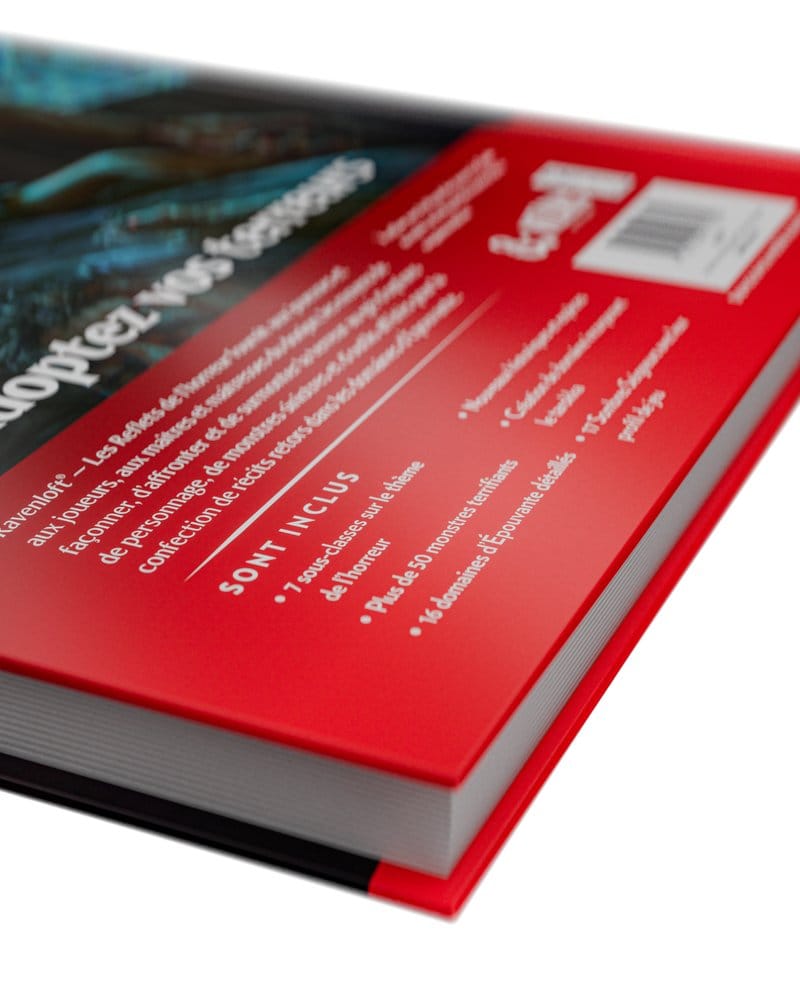 Dungeons & Dragons RPG Ravenloft: Les Reflets de l'Horreur livre *FRANÇAIS*